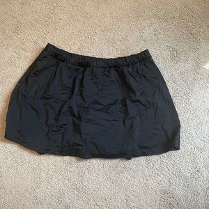 *Black swim skirt